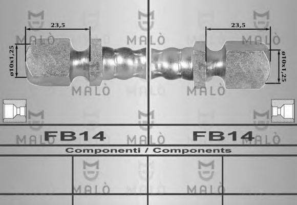 Тормозной шланг 8271 MALO