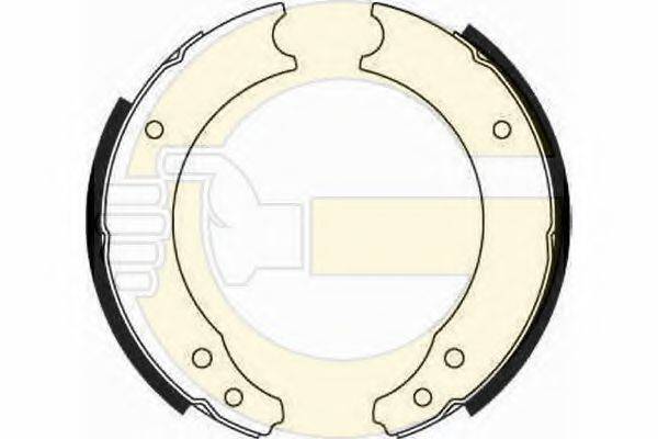Комплект тормозных колодок 5180193 GIRLING