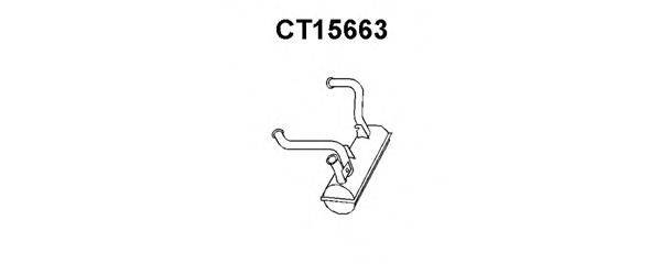 Предглушитель выхлопных газов CT15663 VENEPORTE