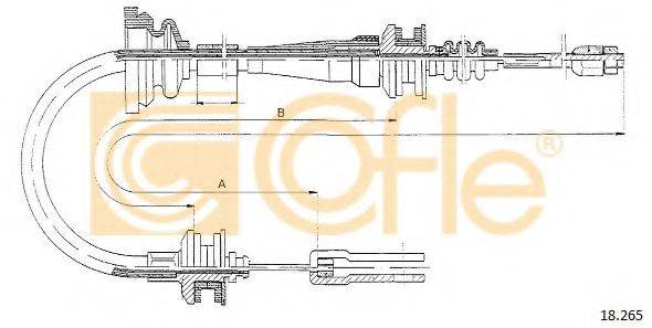 Трос 18.265 COFLE