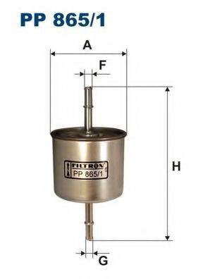 Фильтр топливный PP865/1 FILTRON