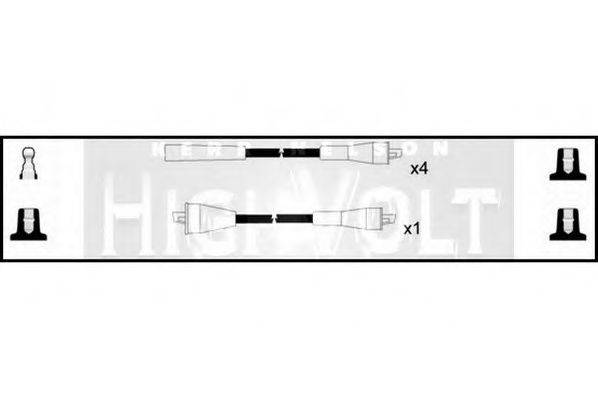 Комплект проводов зажигания OEF330 STANDARD