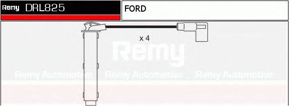 Комплект проводов зажигания DRL825 REMY