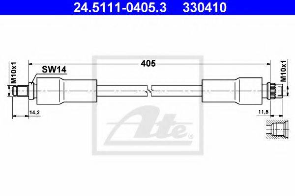 Шлангопровод PHA222 TRW