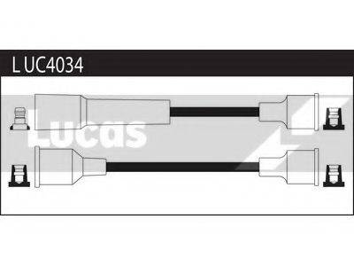 Комплект проводов зажигания LUC4034 LUCAS ELECTRICAL