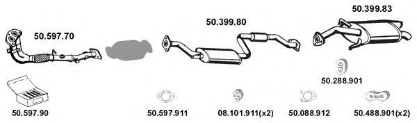 Система выпуска ОГ 502047 EBERSPACHER