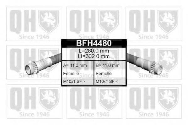 Тормозной шланг BFH4480 QUINTON HAZELL