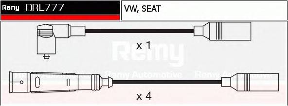 DRL777 REMY Комплект проводов зажигания DRL777 REMY