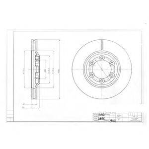 Тормозной диск BG4175 DELPHI