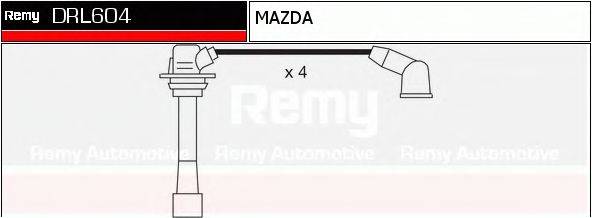 Комплект проводов зажигания DRL604 REMY