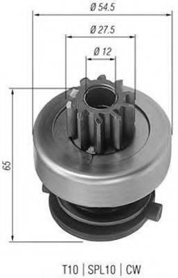 Рисунок 940113020166 MAGNETI MARELLI