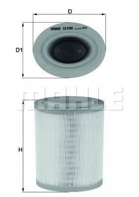 Фильтр воздушный LX 2790 KNECHT