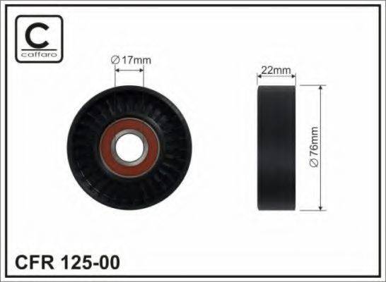 Ролик 125-00 CAFFARO