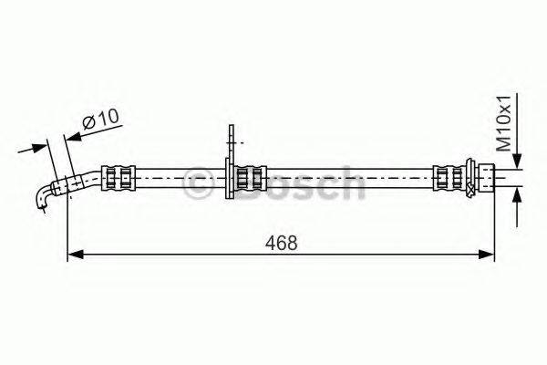 Тормозной шланг 1 987 481 294 BOSCH