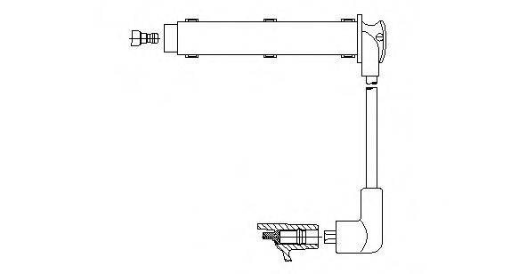 Провод зажигания 361/43 BREMI