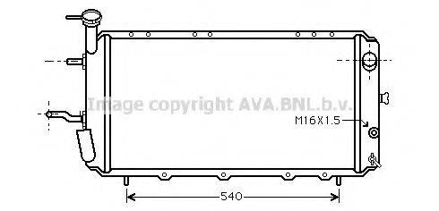 Теплообменник SU2006 AVA QUALITY COOLING