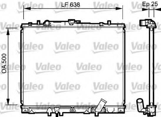 Теплообменник 734424 VALEO