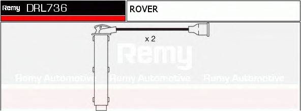 Комплект проводов зажигания DRL736 REMY