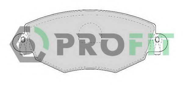 Комплект тормозных колодок, дисковый тормоз 5000-1425 C PROFIT