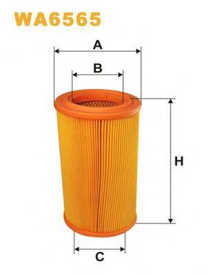 Фильтр воздушный WA6565 WIX FILTERS