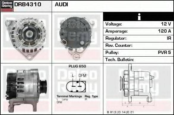 Генератор DRB4310 REMY