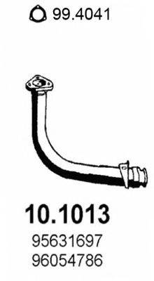 Труба выхлопного газа 10.1013 ASSO