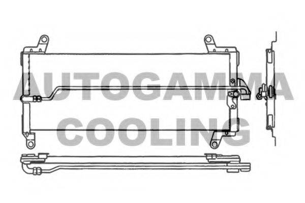 Конденсатор, кондиционер 104982 AUTOGAMMA