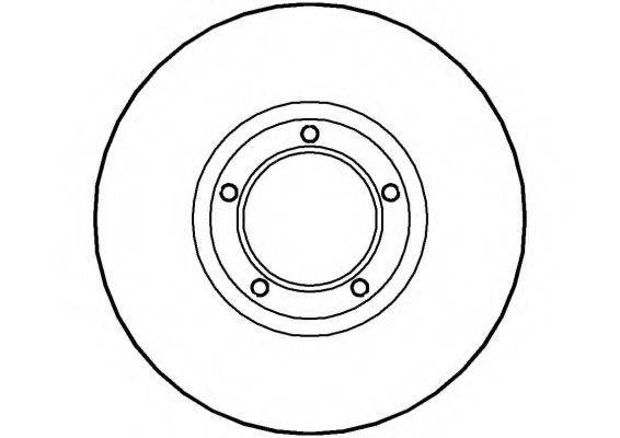 Тормозной диск NBD029 NATIONAL