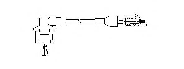 Провод зажигания 769/68 BREMI