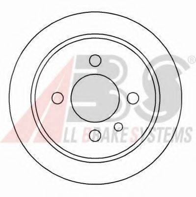 Тормозной диск 15726 A.B.S.