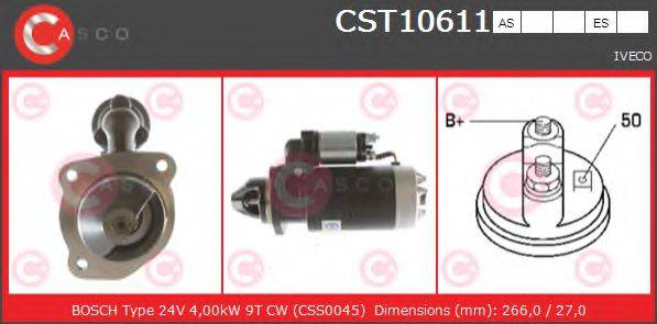 Стартер CST10611ES CASCO