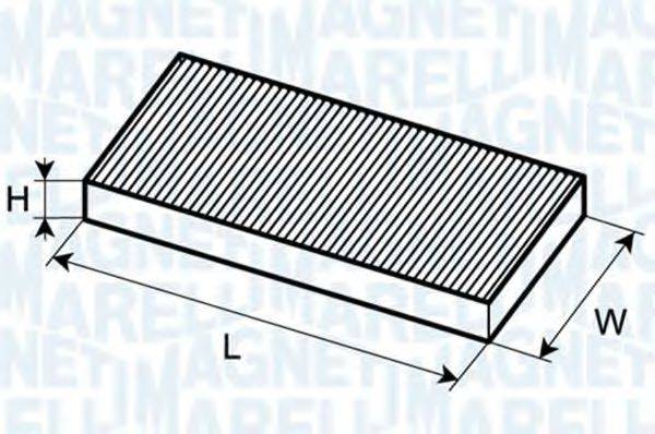 Фильтр салонный 350203064270 MAGNETI MARELLI