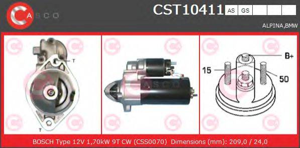 Стартер CST10411AS CASCO