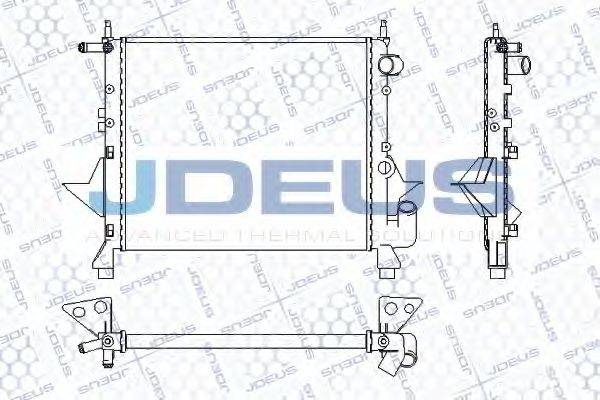 Радиатор, охлаждение двигателя RA0230440 JDEUS