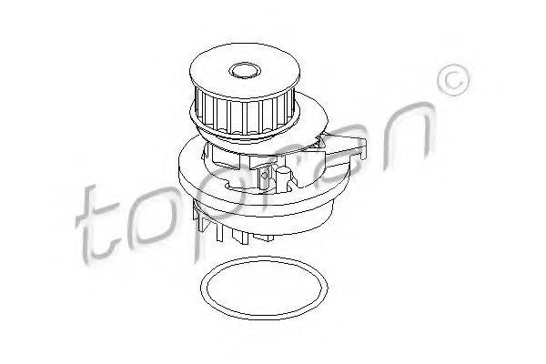 Насос водяной 202 272 TOPRAN