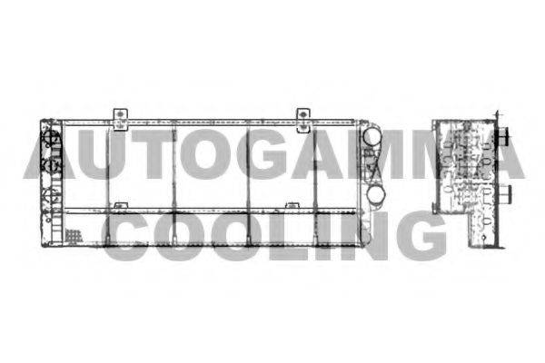 Теплообменник 103342 AUTOGAMMA