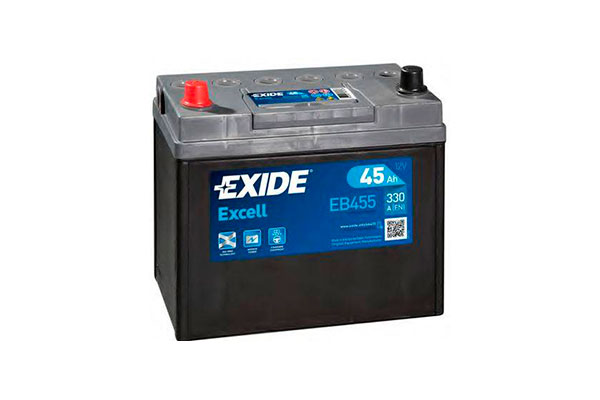 Стартерная аккумуляторная батарея EB455 EXIDE