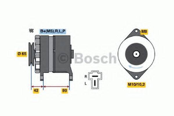 Генератор 0 986 032 641 BOSCH