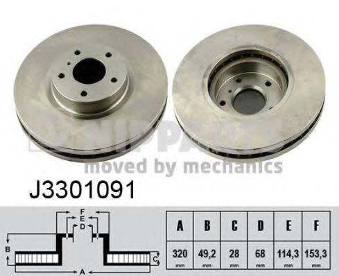 Тормозной диск BDC5830 QUINTON HAZELL