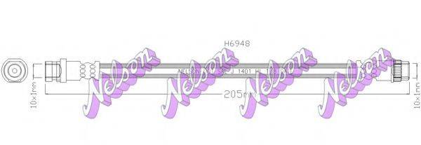 Тормозной шланг H6948 BROVEX-NELSON