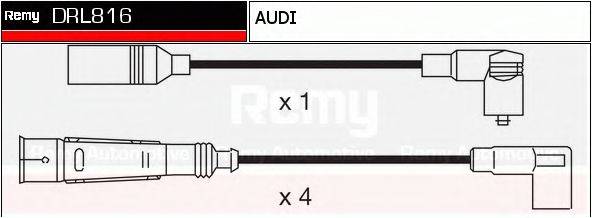 DRL816 REMY Комплект проводов зажигания DRL816 REMY