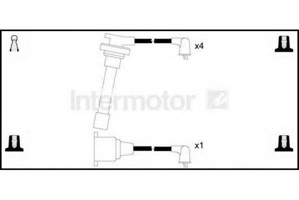 Комплект проводов зажигания 73728 STANDARD