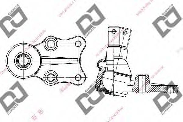 Несущий / направляющий шарнир DB1059 DJ PARTS