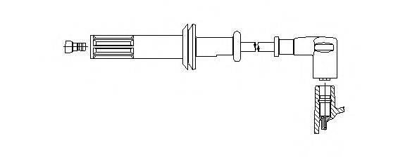 Провод зажигания 721/46 BREMI