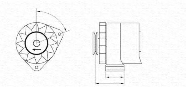 Генератор 943346027010 MAGNETI MARELLI