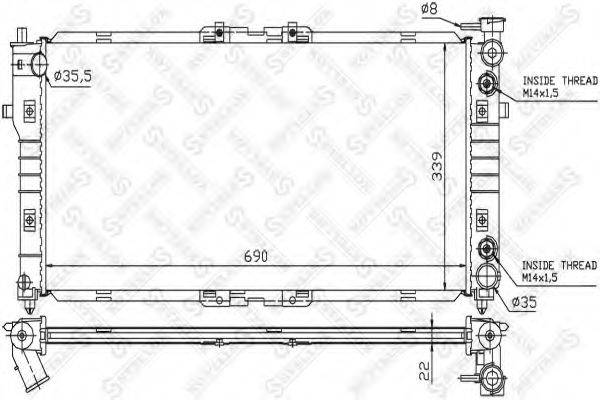 Теплообменник 10-25254-SX STELLOX