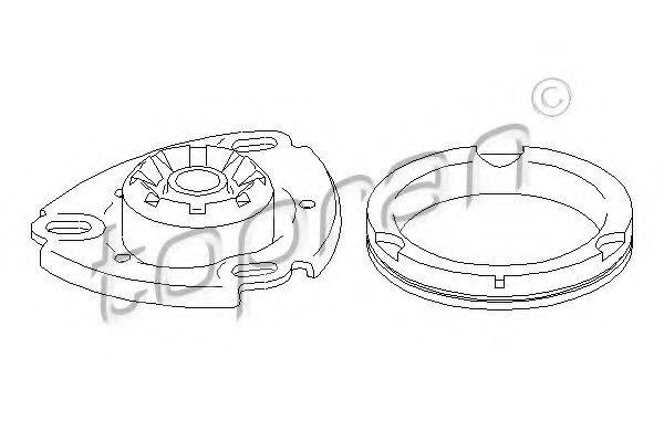 Опора стойки амортизатора 108 560 TOPRAN