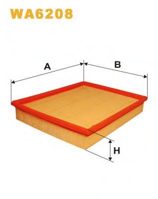 Фильтр воздушный WA6208 WIX FILTERS