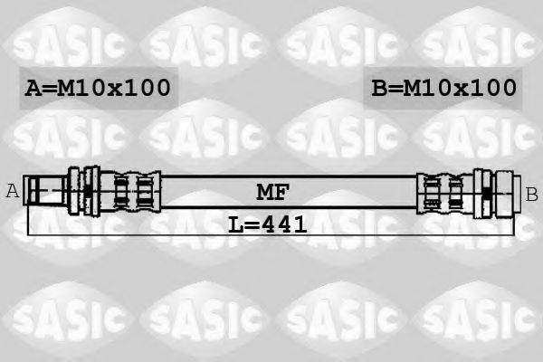 Тормозной шланг 6606184 SASIC