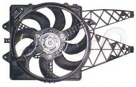 Вентилятор, охлаждение двигателя EFI101 DOGA